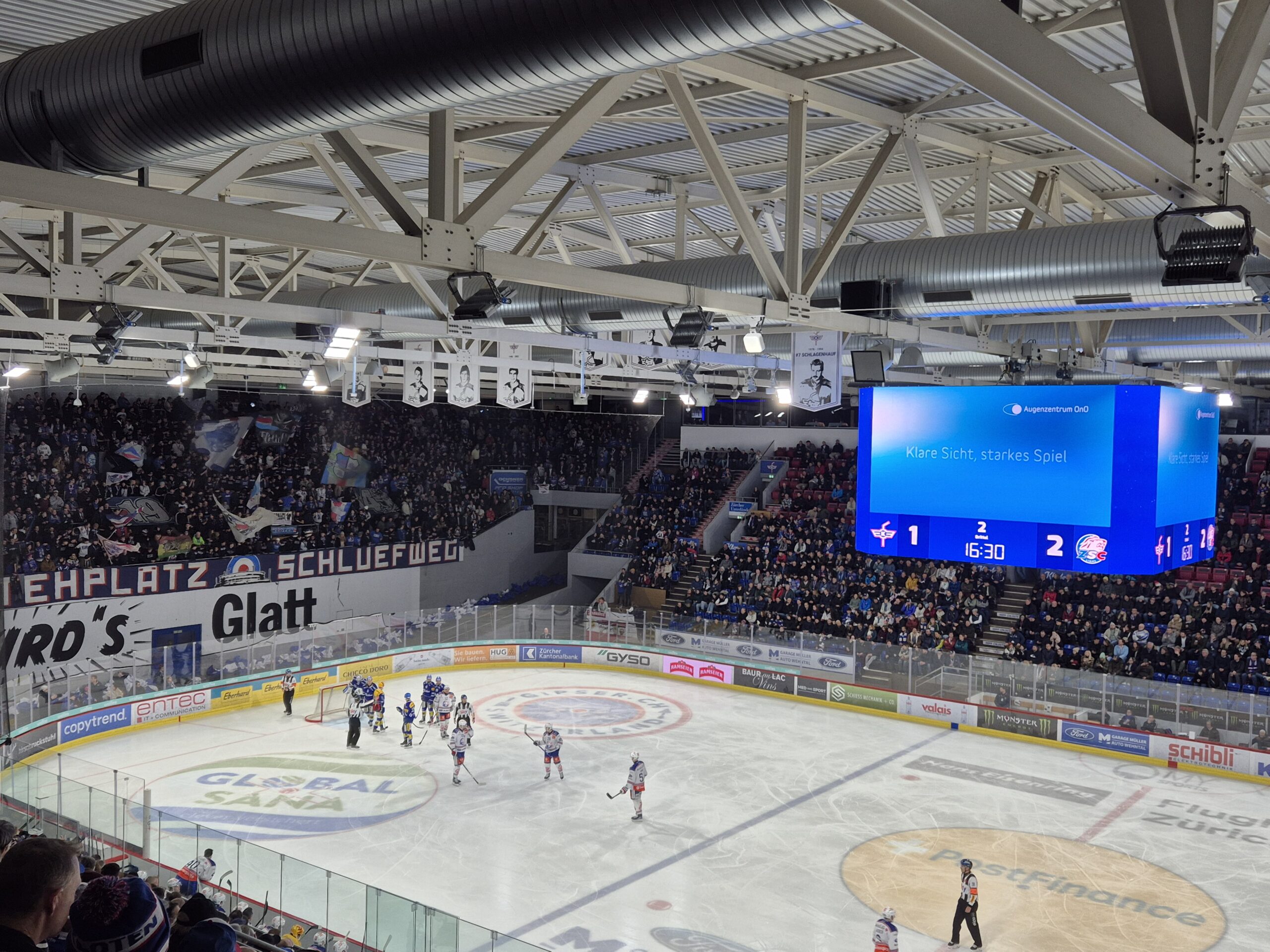 Besuch Spiel EHC Kloten -ZSC am 07.01.2025